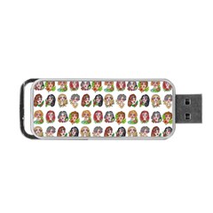 All The Petty Ladies Portable Usb Flash (two Sides) by ArtByAng