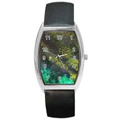 Deep In The Reef Barrel Style Metal Watch by ArtByAng