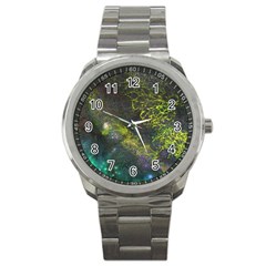 Deep In The Reef Sport Metal Watch by ArtByAng