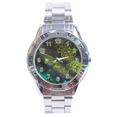 Deep In The Reef Stainless Steel Analogue Watch by ArtByAng