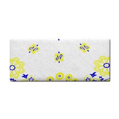 Faded Yellow Bandana Hand Towel by dressshop