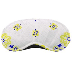 Faded Yellow Bandana Sleeping Masks by dressshop