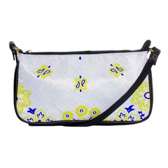 Faded Yellow Bandana Shoulder Clutch Bag by dressshop