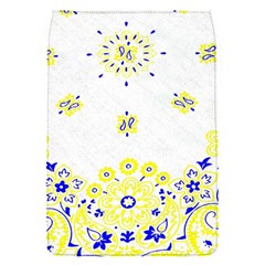 Faded Yellow Bandana Removable Flap Cover (s) by dressshop