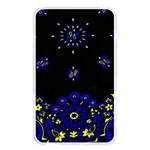 Blue Yellow Bandana Memory Card Reader (Rectangular) Front