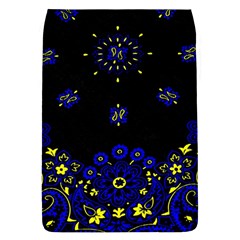 Blue Yellow Bandana Removable Flap Cover (l) by dressshop