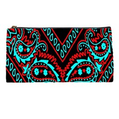 Blue And Red Bandana Pencil Cases