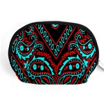 Blue And Red Bandana Accessory Pouch (Medium) Front