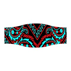 Blue And Red Bandana Stretchable Headband