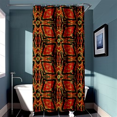 Geometric Doodle 2 Shower Curtain 36  X 72  (stall)  by dressshop