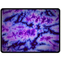 Tie Dye 1 Fleece Blanket (large)  by dressshop