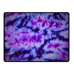 Tie Dye 1 Double Sided Fleece Blanket (small)  by dressshop