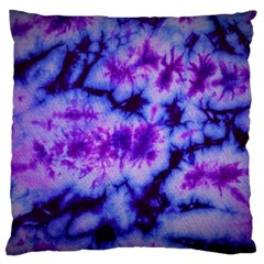 Tie Dye 1 Large Flano Cushion Case (two Sides) by dressshop