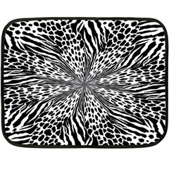 Animal Print 1 Double Sided Fleece Blanket (mini)  by dressshop