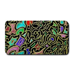 Swirl Retro Abstract Doodle Medium Bar Mats by dressshop