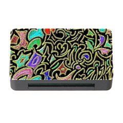 Swirl Retro Abstract Doodle Memory Card Reader With Cf by dressshop