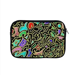 Swirl Retro Abstract Doodle Apple Macbook Pro 15  Zipper Case by dressshop