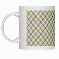 Plaid 2 White Mugs by dressshop