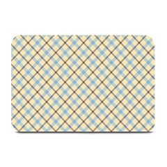 Plaid 2 Plate Mats by dressshop