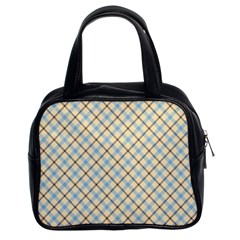 Plaid 2 Classic Handbag (two Sides) by dressshop