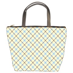 Plaid 2 Bucket Bag by dressshop