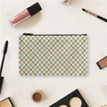 Plaid 2 Cosmetic Bag (Small) Front