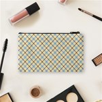 Plaid 2 Cosmetic Bag (Small) Back