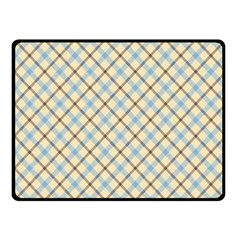 Plaid 2 Fleece Blanket (small) by dressshop