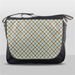 Plaid 2 Messenger Bag Front