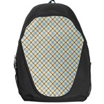 Plaid 2 Backpack Bag Front