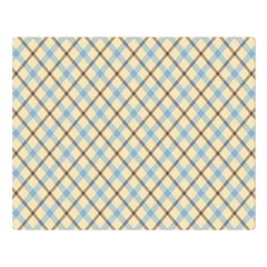 Plaid 2 Double Sided Flano Blanket (large)  by dressshop