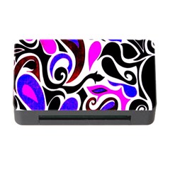 Retro Swirl Abstract Memory Card Reader With Cf by dressshop