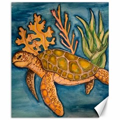 Turty- All Canvas 8  X 10  by ArtByAng