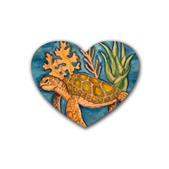 Turty- All Heart Coaster (4 Pack)  by ArtByAng