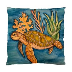 Turty- All Standard Cushion Case (one Side) by ArtByAng