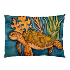 Turty- All Pillow Case (two Sides) by ArtByAng