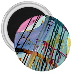 Chaos In Colour  3  Magnets by ArtByAng