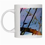 Chaos in Colour  White Mugs Left