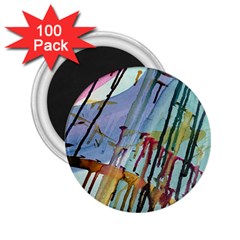 Chaos In Colour  2 25  Magnets (100 Pack)  by ArtByAng