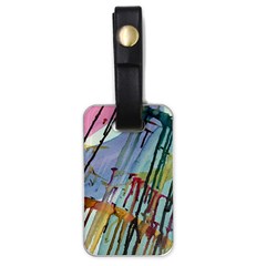 Chaos In Colour  Luggage Tags (one Side)  by ArtByAng