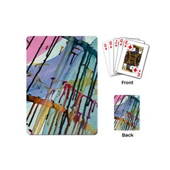 Chaos In Colour  Playing Cards (mini) by ArtByAng