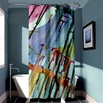 Chaos in Colour  Shower Curtain 36  x 72  (Stall)  Curtain(36 X72 ) - 33.26 x66.24  Curtain(36 X72 )