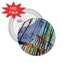 Chaos In Colour  2 25  Buttons (100 Pack)  by ArtByAng