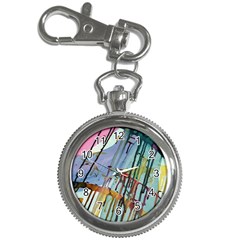 Chaos In Colour  Key Chain Watches by ArtByAng