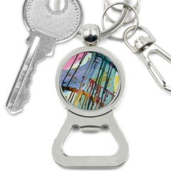 Chaos In Colour  Bottle Opener Key Chains by ArtByAng