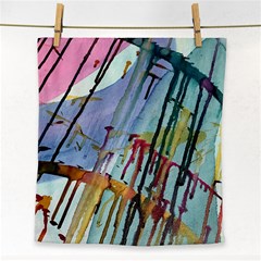 Chaos In Colour  Face Towel by ArtByAng