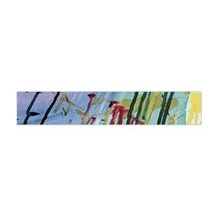 Chaos In Colour  Flano Scarf (mini) by ArtByAng