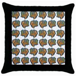 Tommyturt Throw Pillow Case (Black) Front