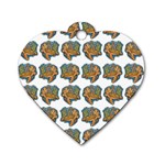 Tommyturt Dog Tag Heart (Two Sides) Front