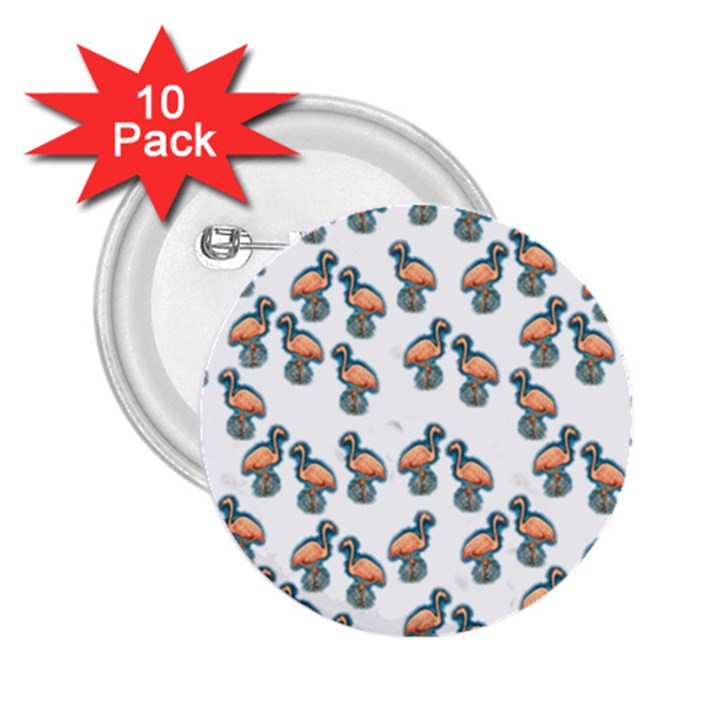 Flaming Gogo 2.25  Buttons (10 pack) 